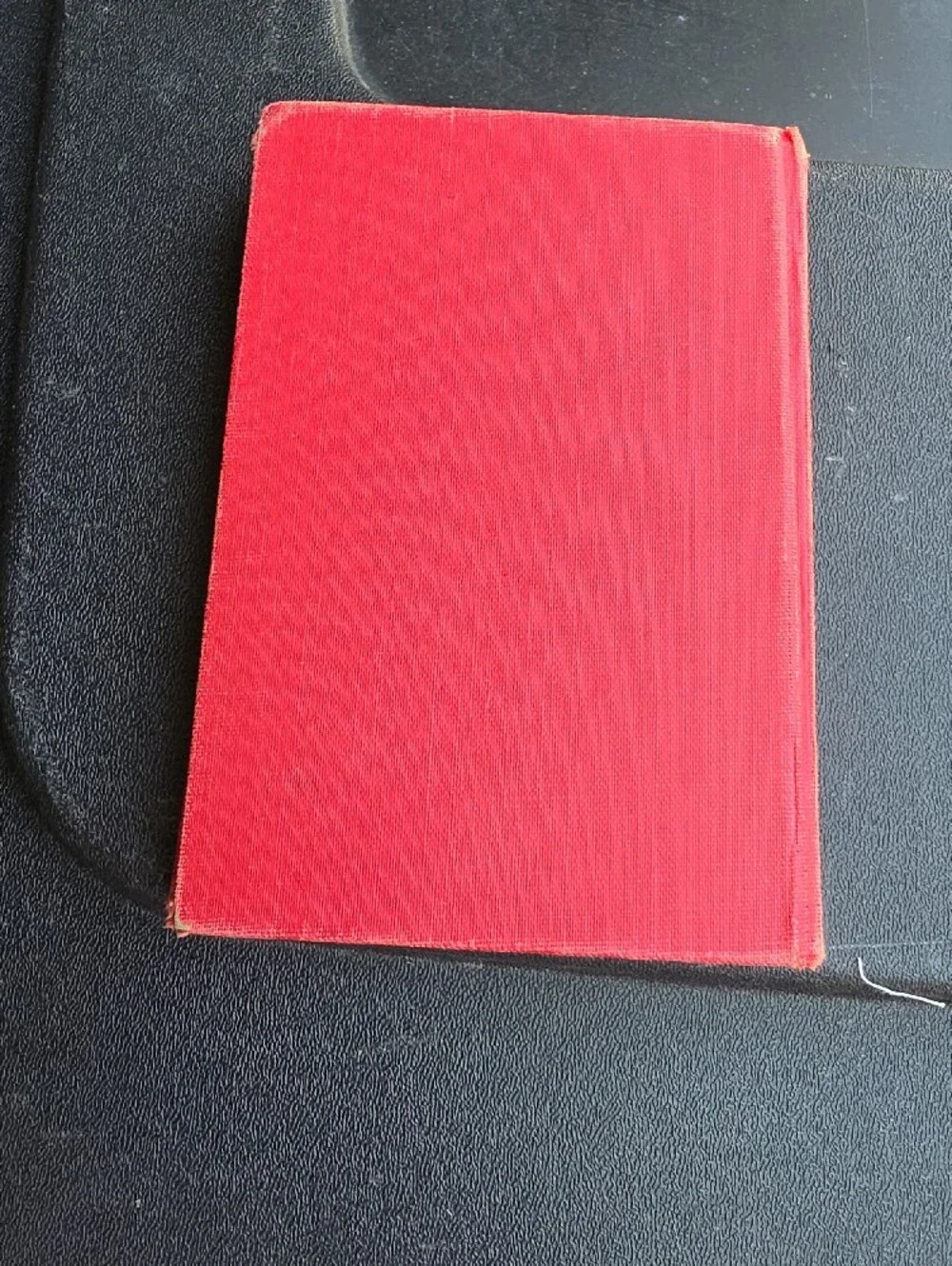 20,000 Words Hardcover Notebook — Red Cloth Cover